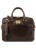 Кожаный портфель для ноутбука Tuscany Leather Urbino TL141241 Темно-коричневый - фото №1