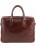 Кожаный портфель для ноутбука Tuscany Leather Urbino TL141241 Темно-коричневый - фото №3