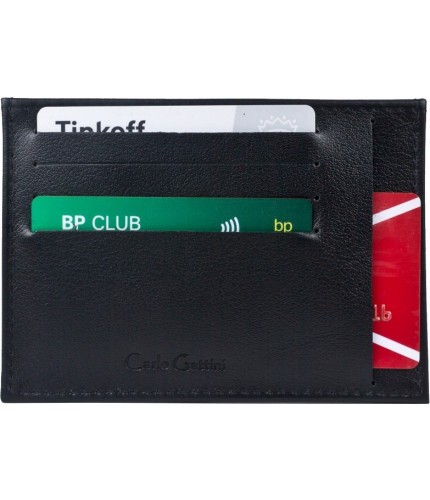 Визитница Carlo Gattini Metra 7305-01 black- фото №1