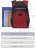 Рюкзак школьный Grizzly RB-150-4 черный-красный - фото №7