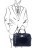 Кожаный портфель для ноутбука Tuscany Leather Urbino TL141241 Темно-синий - фото №2