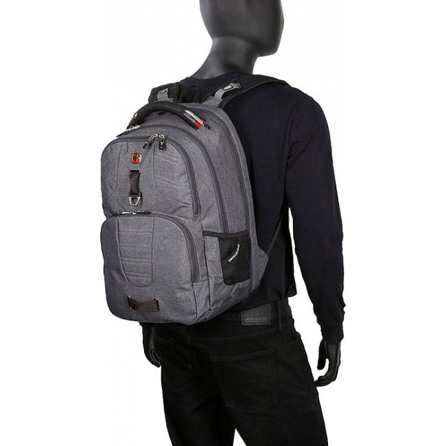 Городской рюкзак Wenger Scansmart VII Серый - фото №7