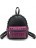 Рюкзак OrsOro D-177 Черный - фиолетовый с шипами - фото №1