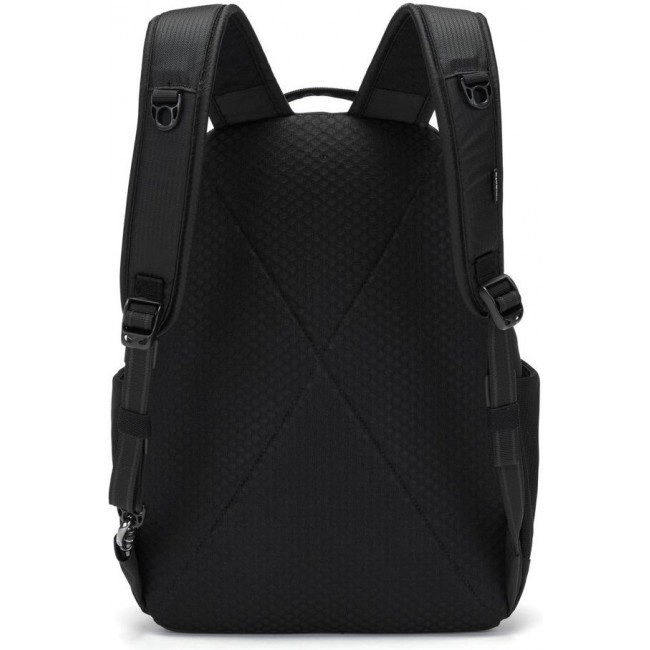 Рюкзак PacSafe Metrosafe LS350 черный ECONYL - фото №2