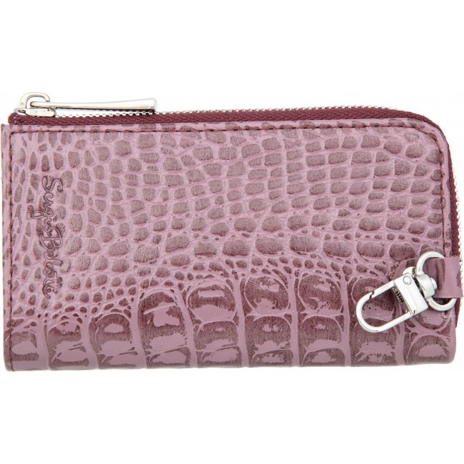 Ключница Sergio Belotti 7404 croco pink - фото №5