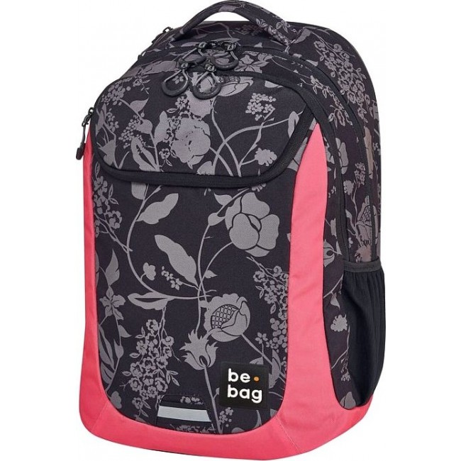 Рюкзак Be.bag Be.active Цветы на черном - фото №2