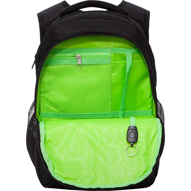 Школьный рюкзак Grizzly RG-161-3 черный - фото №6