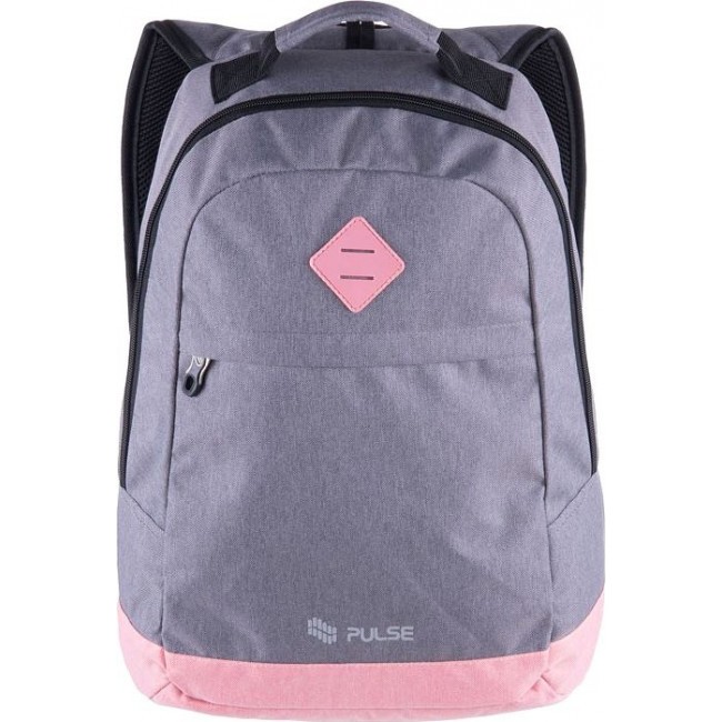 Рюкзак Pulse Bicolor Серый с розовым - фото №1