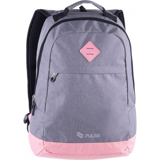 Рюкзак Pulse Bicolor Серый с розовым - фото №3