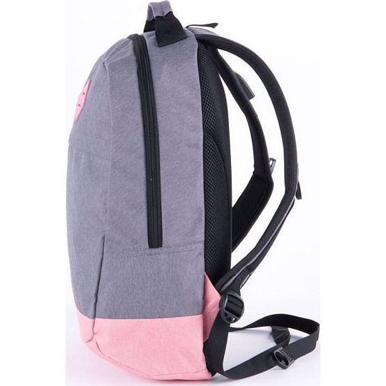 Рюкзак Pulse Bicolor Серый с розовым - фото №5