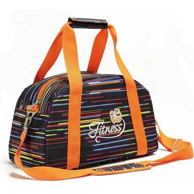 Спортивная сумка Polar 5999 Оранжевый полосы - фото №1