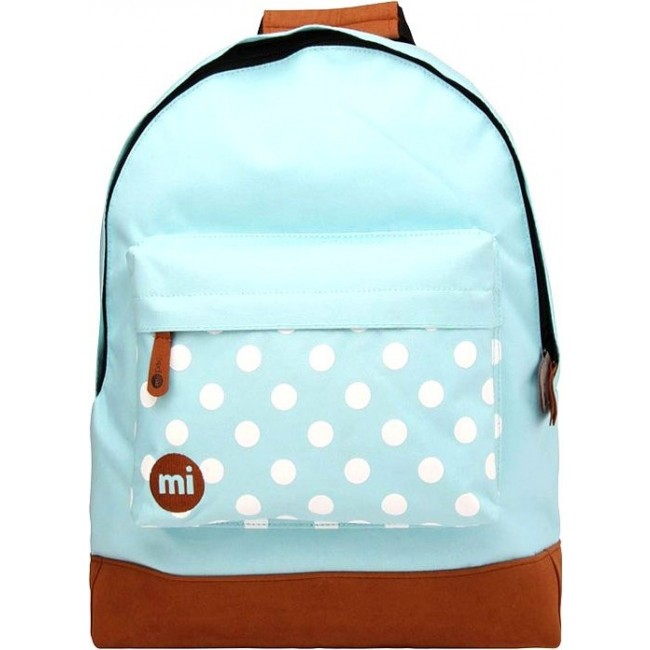 Рюкзак Mi-Pac Backpack Светло-голубой в точку - фото №1