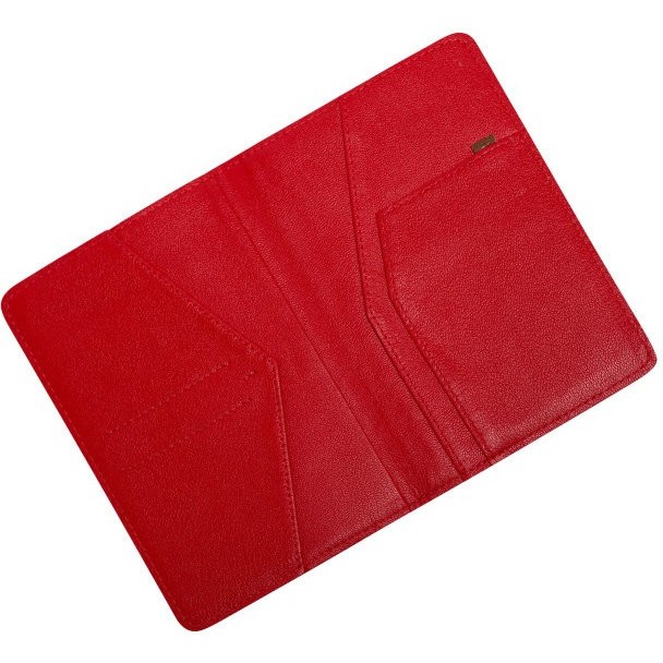 Обложка для паспорта Trendy Bags DARY Черный black red - фото №2