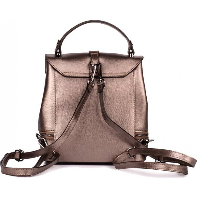 Модный женский рюкзак Ula Leather Country R9-010 Бронза - фото №4