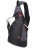 Мужской рюкзак через плечо Wenger MONO SLING Черно-серый - фото №2