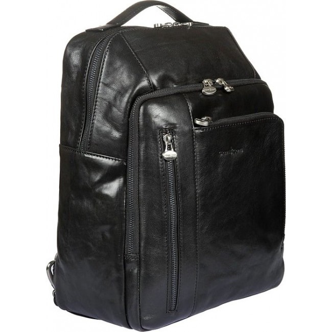 Кожаный рюкзак Gianni Conti 913765 Черный - фото №1