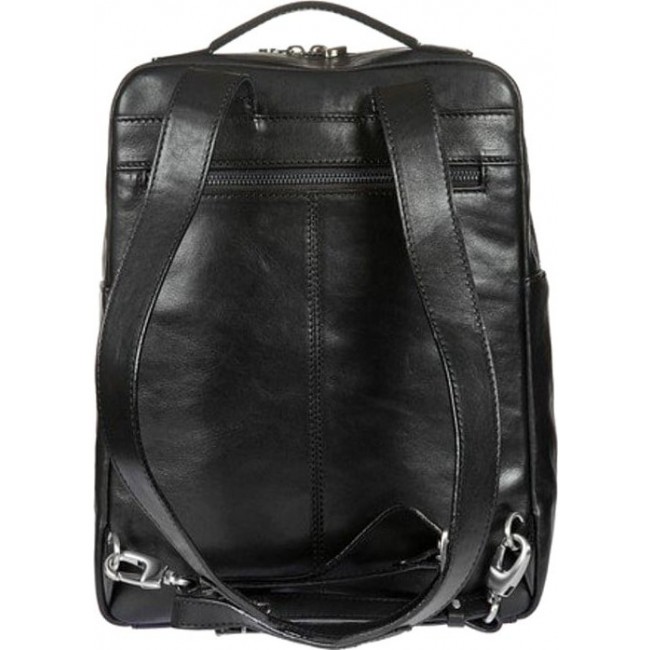 Кожаный рюкзак Gianni Conti 913765 Черный - фото №5