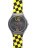 часы Kawaii Factory Часы "Link - Race" Черно-желтая клетка - фото №2