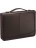Мужская сумка Brialdi Campania Рельефный коричневый - фото №1