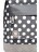 Рюкзак Mi-Pac Backpack Серый в горошек - фото №5