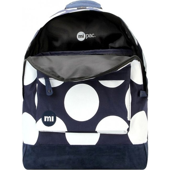 Рюкзак Mi-Pac Backpack Синий с большими точками - фото №2