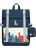 Рюкзак Mr. Ace Homme MR20C1979B01 Темно-синий/светло-серый 14 - фото №1
