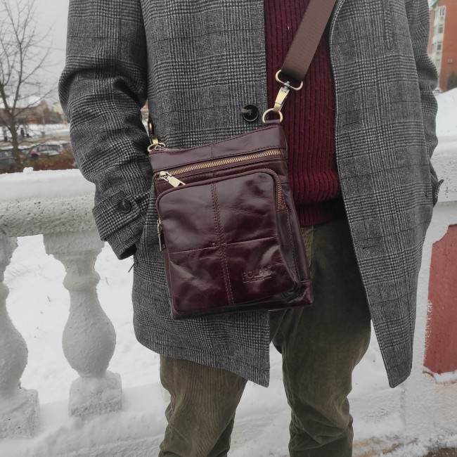 Сумка Polar 0500302-1 brown Коричневый - фото №9