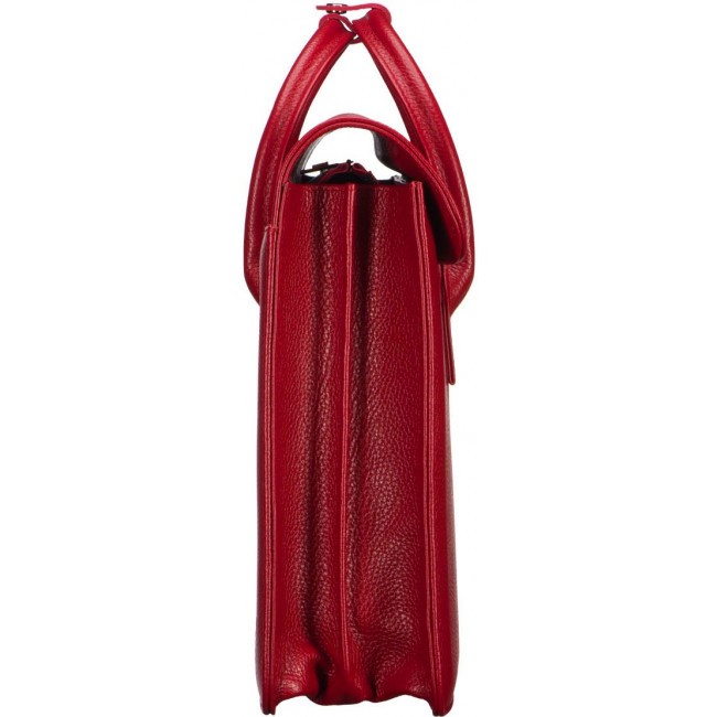 Деловая женская сумка BRIALDI Grand Vigo (Гранд Виго) relief red - фото №4