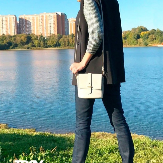 Женская сумка Trendy Bags ETNA Пудра - фото №6