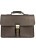 Кожаный портфель Carlo Gattini Soffranco Коричневый Brown - фото №1