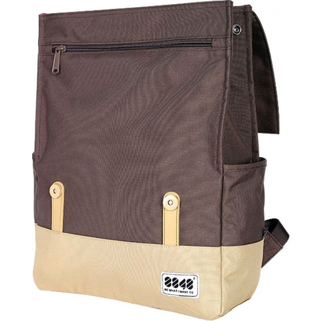 Рюкзак 8848 bags 173-002 Бежевый-коричневый 15,6 дюймов - фото №5