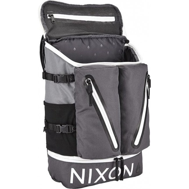 Рюкзак Nixon Scripps Backpack SE Черный-Серый - фото №2