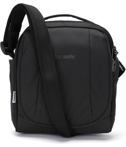 Сумка PacSafe Metrosafe LS200 черный ECONYL- фото №1