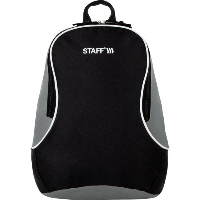 Рюкзак Staff Flash Черно-серый - фото №1