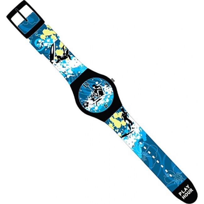 часы Kawaii Factory Часы "Link - Surf" Синие - фото №2