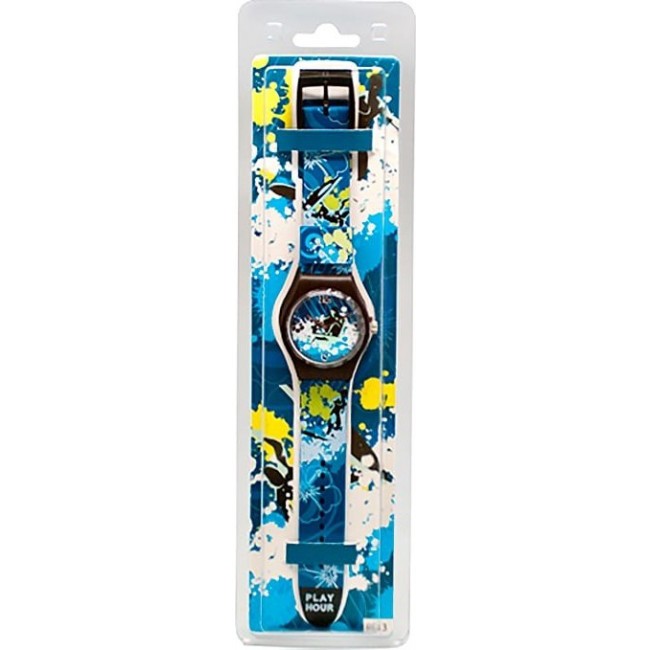 часы Kawaii Factory Часы "Link - Surf" Синие - фото №6