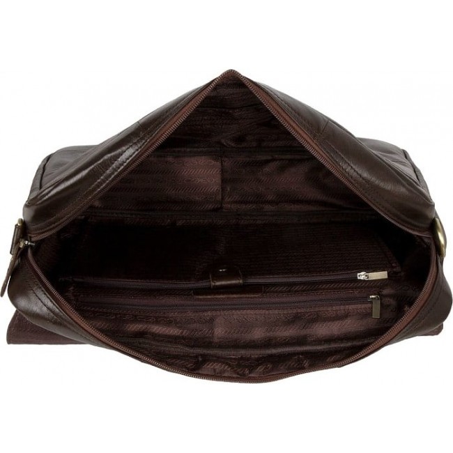 Мужская сумка Pola 3258 Темно-коричневый - фото №3