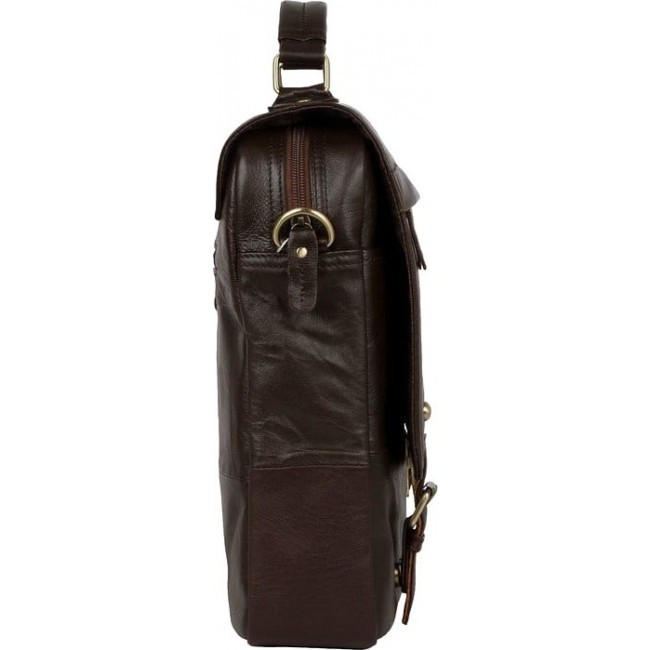 Мужская сумка Pola 3258 Темно-коричневый - фото №5