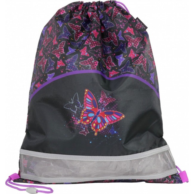 Мешок для обуви Mag Taller Rainbow Butterfly Фиолетовый - фото №1