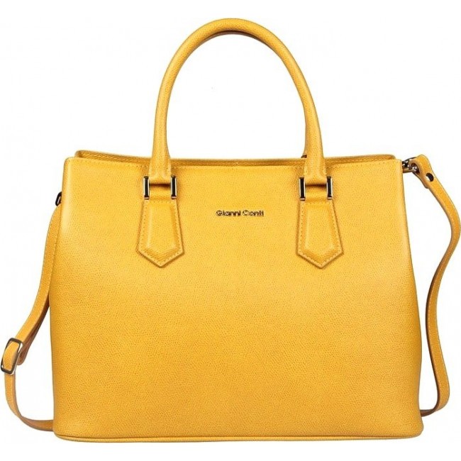 Женская сумка Gianni Conti 2153209 Жёлтый - фото №2