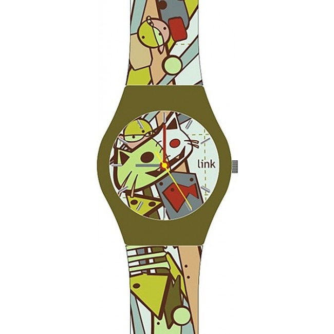 часы Kawaii Factory Часы "Link - Tramp" Цветные - фото №3