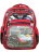 Красный ранец в школу Across 311477 Машина - фото №1