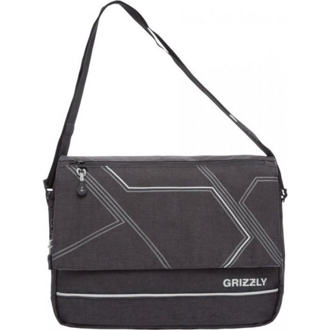 Школьная сумка Grizzly MM-805-4 Черный-Серый - фото №1