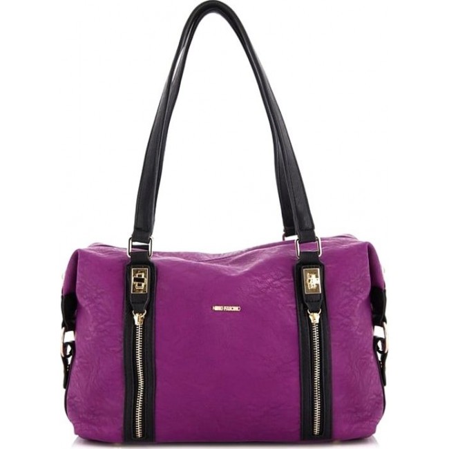 Женская сумка Nino Fascino 3367 9021-9021 purple-bla Фиолетовый - фото №2