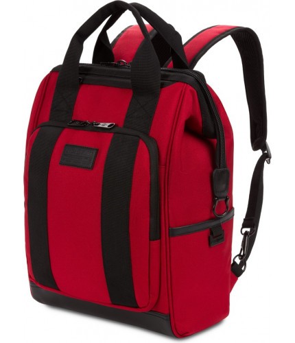 Рюкзак SwissGear Doctor Bags 16.5" Красный/черный- фото №12