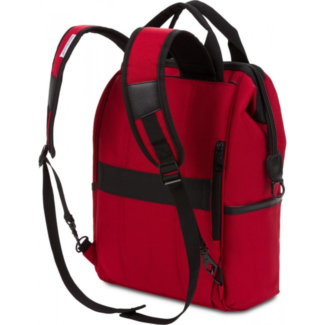 Рюкзак SwissGear Doctor Bags 16.5" Красный/черный - фото №3