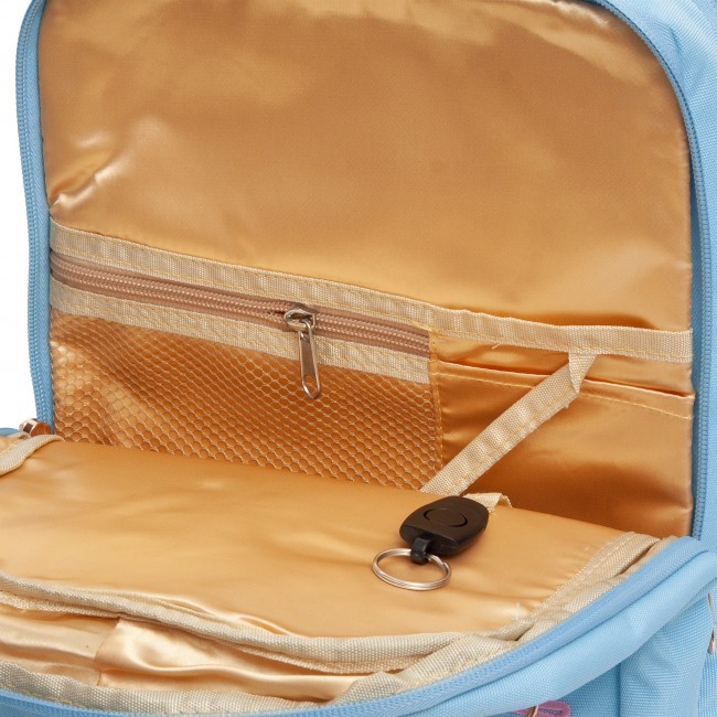Рюкзак школьный Grizzly RG-266-2 голубой - фото №12