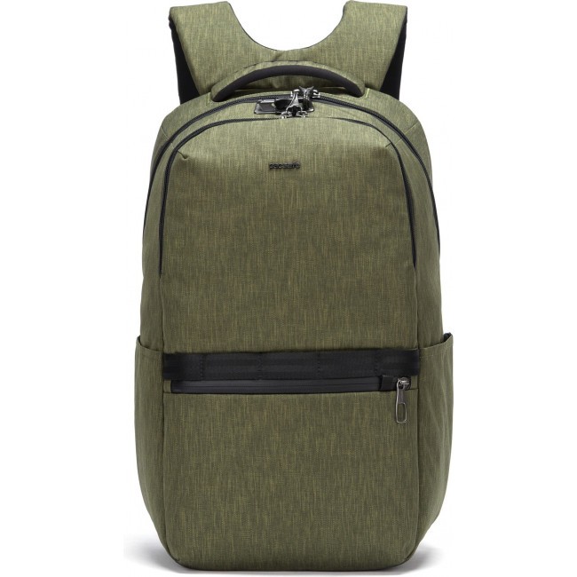 Рюкзак для ноутбука PacSafe Metrosafe X 25 ECO Зеленый - фото №1