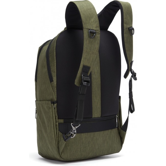 Рюкзак для ноутбука PacSafe Metrosafe X 25 ECO Зеленый - фото №4