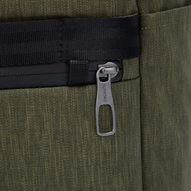 Рюкзак для ноутбука PacSafe Metrosafe X 25 ECO Зеленый - фото №10
